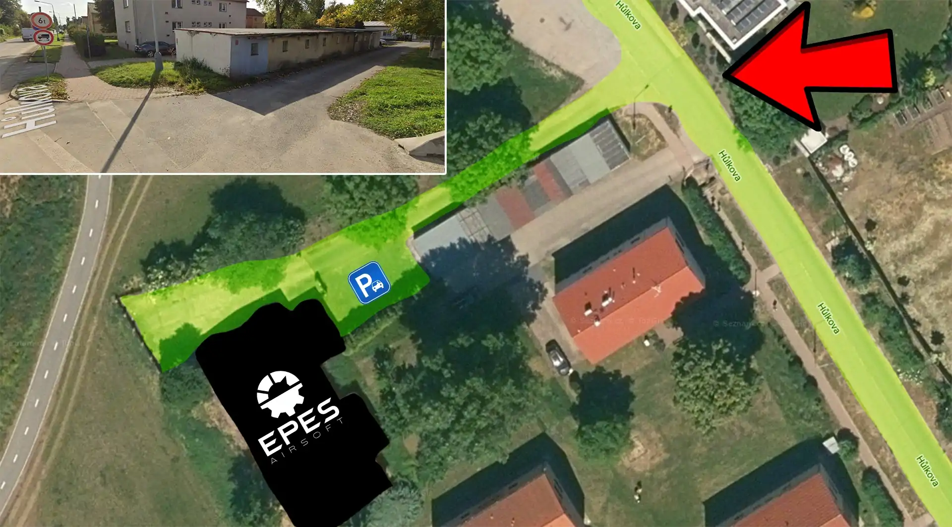 odbočka Hůlkova