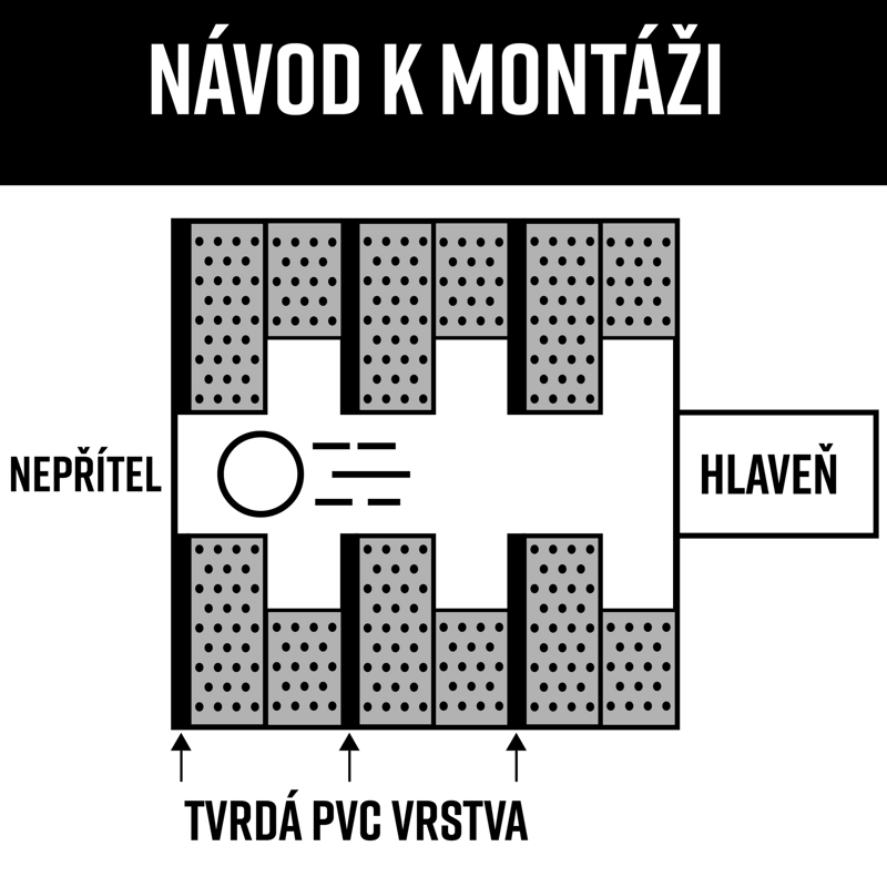 epes vložky tlumič návod