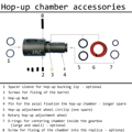 Hop-up komora M249 – vizuální vada