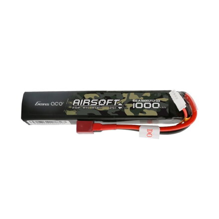 Li-Pol baterie 2S 7,4V 1000mAh 25C - Gens Ace