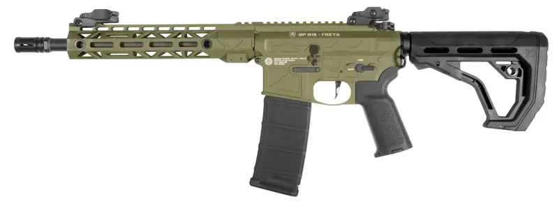 AR15 – FREYA M-LOK 10" – Delta Armory - Olivová