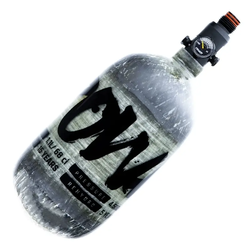 PowAir HPA lahev CARBON 68ci / 1,1 l - 4500PSI