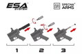 SA puška Daniel Defense(R) MK18 (SA-E19 EDGE(TM) 2) - Chaos Bronze